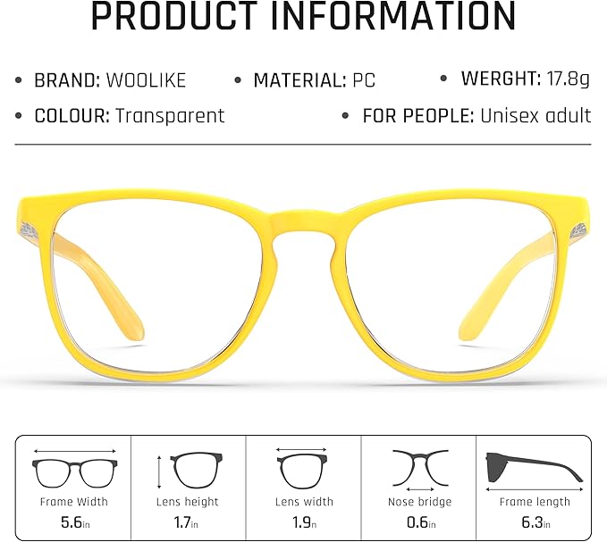 Stylish Safety Glasses, Clear Anti-Fog Anti-Scratch Protective Glasses For Men And Women