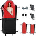 Red Light Therapy Mat for Full Body, 75"*35" Red Light Therapy Blanket with 2704 LEDs and Controller, 660nm&850nm Near Infrared Light Therapy, 3in1 LEDs Light Blanket for Back Waist Belly Joint Muscle