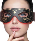 3 Modes Red Light Therapy for Eyes,Under-Eye Red Light Therapy mask Glasses & Light-Based Mask for Treatment of Periorbital Wrinkles,Relieving Eye Fatigue,LED Eye mask EY-20R