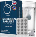 EVOLV Hydrogen Water Tablets – 12 PPM Molecular Hydrogen for Hydrogen-Rich Drinking Water - Powerful Antioxidant Support, Boost Hydration & Immunity with Elemental Magnesium & Calcium - 30 Tablets