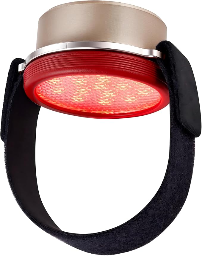 Wearable Red Light Therapy Device Module: 650nm Red 850/940nm Infrared, Skin Sensor, Rechargeable, 4-Mode for Full Body: Wrist, Hand, Elbow, Knee, Foot, Ear, Throat, Neck, Back, Muscle, Joint