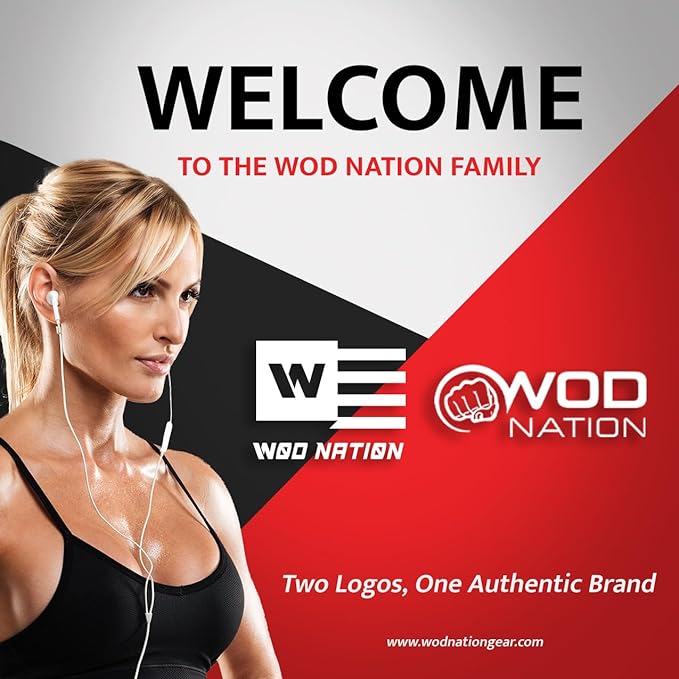 WOD Nation Aluminum Handle High Speed Adjustable Jump Rope for Women and Men - Perfect Skipping Rope for Boxing, Fitness, Workout