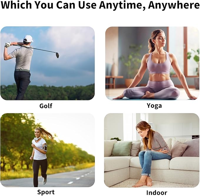 Heated Waist Belt, Heating Pad for Low Back and Belly, Women’s Cordless Heating Belt for Period Cramps - Rechargeable & Slim Design