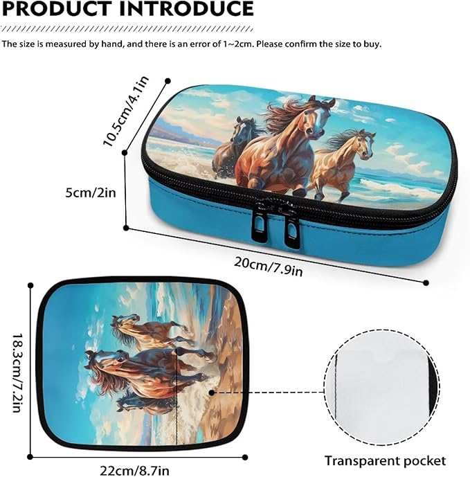 Horse Insulin Cooler Travel Case for Diabetic, Insulin Cooling Case Travel Portable Insulin Pen Carrying Case Cooler Bag Organizer for Diabetic Supplies