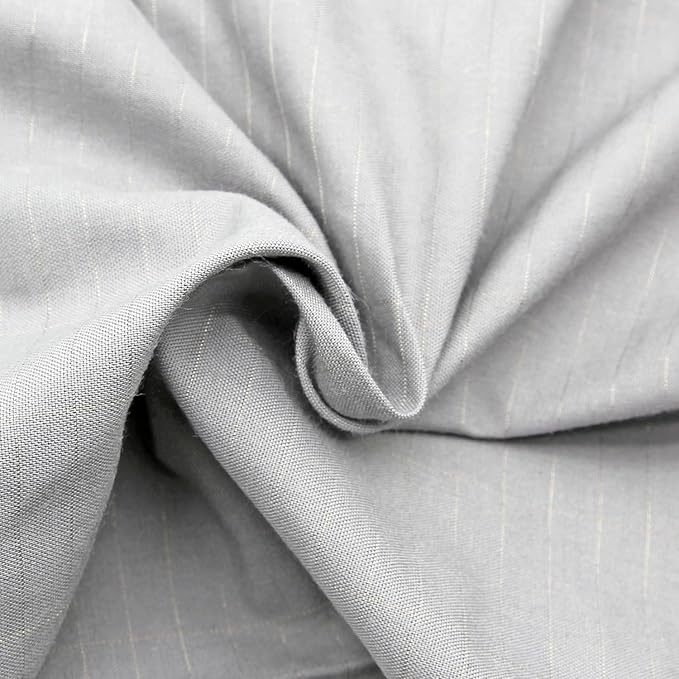 Grounding Fitted Sheet Kit Full Size 15" Deep Pocket Earthing Fitted Bottom Sheet + Earthing Product Tester + U.S. Outlet Checker
