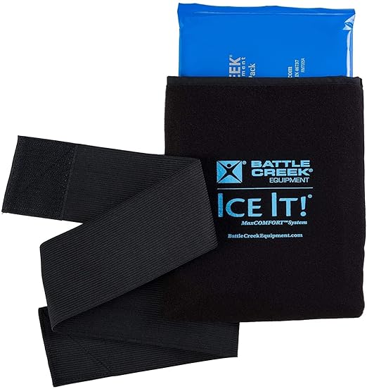 Cold & Hot Therapy System Ice Pack - Ice It! ® MaxCOMFORT™ (Medium Wrap (530)) – from Battle Creek Equipment. Ideal for Pain Relief, Recovery from Physical Activity, and Every Day use.