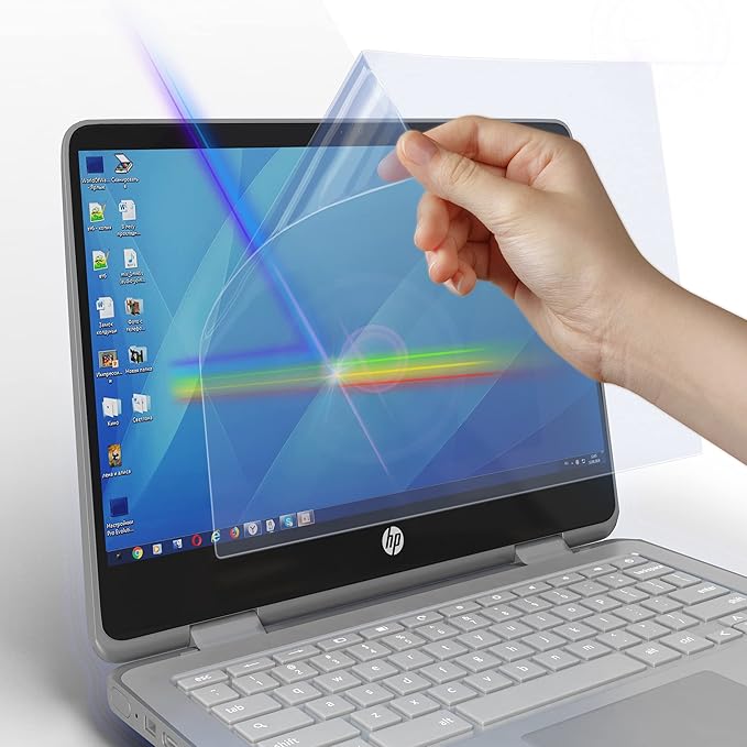 Anti Blue Light Screen Protector (3 Pack) for 14" Lenovo Chromebook, 14" Acer Chromebook, 14" Asus Chromebook, 14" Samsung Chromebook, 14" Dell Chromebook, 14" HP Chromebook