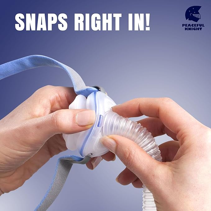 AirFit P10 Nasal Pillow Cushion (Medium) – Soft Silicone CPAP Mask Nose Pillow with Tube Frame Assembly - Light Weight Nasal Pillow CPAP for Better Sleep