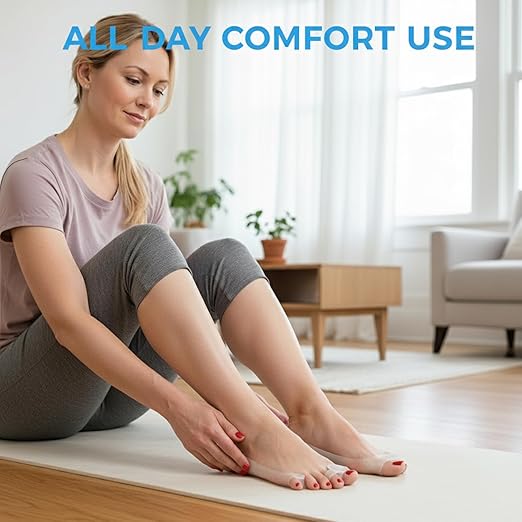 Bunion Corrector for Women and Men - Podiatrist Recommended, Toe Straightener for the Thumb and Little Toe, Foot Alignment and Pain Relief(1 Pair)