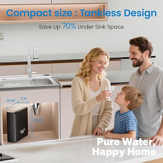 RO1 Reverse Osmosis Water Filter Replacement for K8B Reverse Osmosis System,24-Months Lifetime,Designed for Ro Water Filtration System Specifically