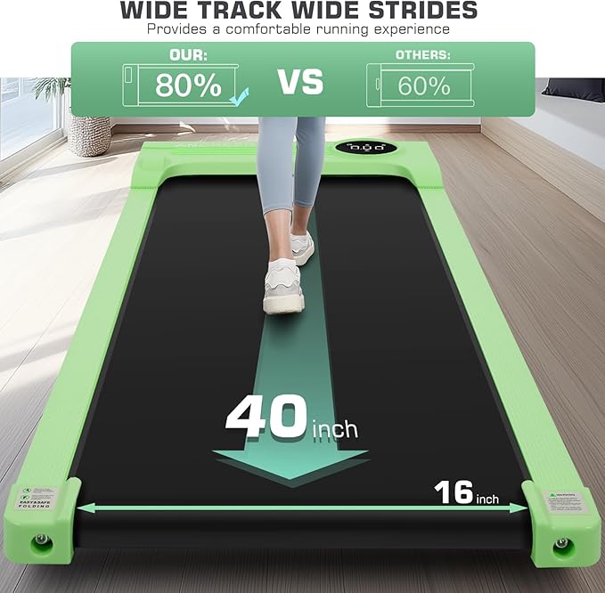 Walking Pad Treadmill, Funmily 2.5hp Under Desk Treadmill for Home/Office, 2026 Upgrade 3-in-1 Portable Treadmills with App, Remote Control, LED Display, 300 Lb Capacity