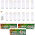 Pill Bottle with Desiccant Cap, Medicine Bottle, Pill Bottles Empty with Caps, Empty Pill Bottles (8 Dram, 30 Pack)
