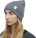 Halsa EMF Protection Hat, Faraday Beanie. Anti Radiation, EMF RF Radiation Shielding Silver Fabric Lined.