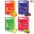 Glucose SOS Glucose Packets with Natural Dextrose, Fast-Absorption That Instantly Dissolves in Your Mouth with No Water Needed, 4 Flavor Variety 24 Servings