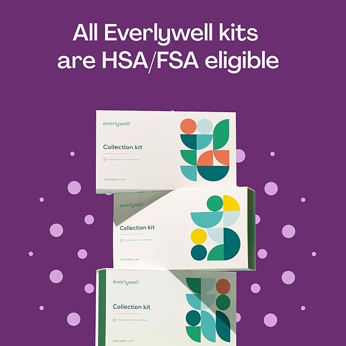 Everlywell At-Home Metabolism Test Collection Kit for Women and Men, Get Accurate Results at Home from a CLIA-Certified Lab Within Days, for Ages 18 Plus