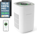 Airversa Air Purifier for Home Bedroom Large Room 1050 Sq Ft Air Filters Up to 99.99% PM2.5 Display Smart Air Cleaner Works with HomeKit for Baby Pet Desktop Office, AP2-2025