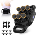 6 Head Massage Gun - Deep Tissue Massage Gun with 50 Adjustable Intensities & 9 Modes, Electric Percussion Massage Tool for Back, Leg, Muscle Pain Relief, Ideal Gifts for Friends and Parents