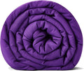 RelaxBlanket Weighted Blanket | 60''x80'',20lbs | for Individual Between 190-240 lbs | Premium Cotton Material with Glass Beads | Violet
