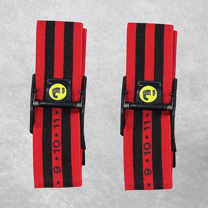 Blood Flow Restriction Bands for Women & Men, Booty Bands for Buttock Building, Occlusion Training Straps for Glutes, Hips & Legs to Increase Muscle Mass, Fitness Resistance Bands for Home Workouts