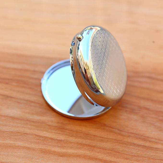 NewCharms Pin Up Girl Medicine Vitamin Compact Pill Box - 3 Compartments