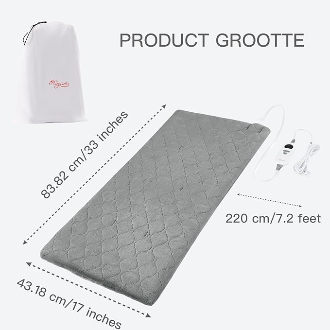 XL Heating Pads Large 17''x33'' fsa Eligible Items only List Heat pad for Period Cramps Heating Pads Large Heated pad for Back Pain Relief Products for Mom Dad