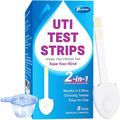 8 Pack UTI Test Strips, Urinary Tract Infection Test Kit for Women Men, Accurate Result in 2 Minutes, Monitor Bladder Health at Home, Clinically Tested, Easy to Grip, Individually Wrapped,