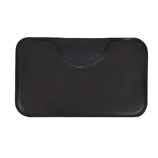 Amazon Basics Rectangular Anti-Fatigue Salon & Barber Shop Floor Mat, Non-Slip Standing Surface, 3ft x 5ft x 5/8 inch, Black