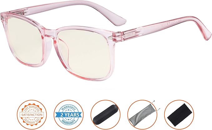 CessBlu Blue Light Glasses for Computer Screen, Anti Glare UV Filter Digital Eyeglasses for Women