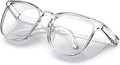 Stylish Safety Glasses, Clear Anti-Fog Anti-Scratch Protective Glasses For Men And Women