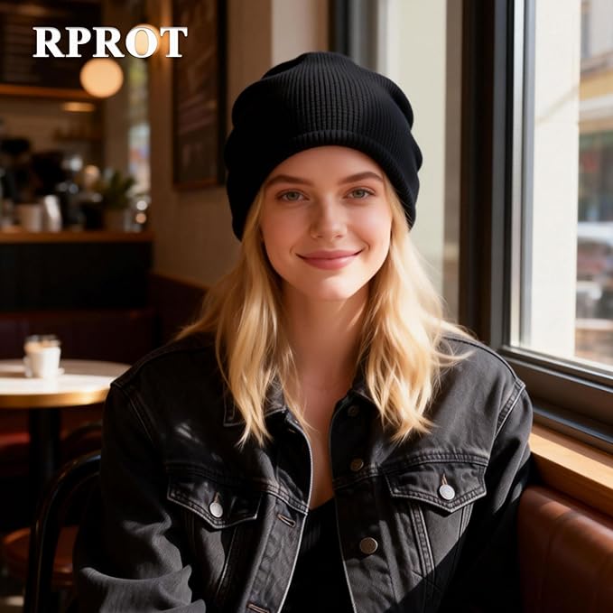 Beanie Protection Hat,Effective 99.99% Anti R.adiation Cap, E.M.F Protection Hat Shielding Cell WiFi 5G RF 19.6-23.6 in