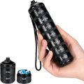 Weekly Metal Travel Pill Organizer - 7 Day Pill Box, Waterproof Pill Case, Aluminum Alloy Pill Container, Portable Pill Holder for Medicine, Supplement, Fish Oil