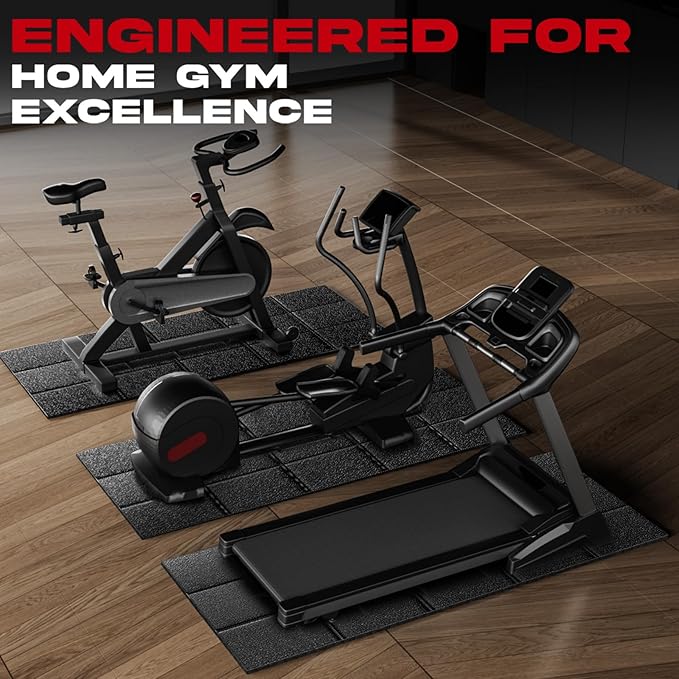 Walking Pad Mat – 79" x 39", 0.2" Thick Non-Slip Treadmill Mat for Carpet Floors & Hardwood, Shock Absorbing Exercise Mat & Under Treadmill Mat for Floor Protection in Home Gym