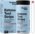 Perfect Keto Ketone Test Strips Kit for Testing Ketones on Low Carb Ketogenic Diet, Monitor Ketosis, Keto Diet Tracker, Urine Test Strips, 100 CT
