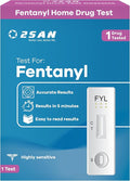 2San Rapid Fentanyl Test – #1 Trusted Brand for Quick & Accurate Detection – Fast 5-Min Home Drug Test – Easy-to-Use Urine Test Kit for Harm Reduction (1 Pack)