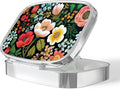 Pill Box-2 Compartment Small Pill Case Portable for Pocket & Purse Single Pill Carrier Pill Container to Hold Vitamins Medication Fish Oil and Supplements BPA-Free