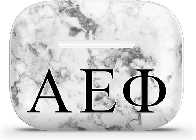 Apple AirPod Pro Skin 3M Custom Vinyl Wraps Decal Sticker Stylish Covers for Protection & Customization for 2019 Model A2190 - Alpha Epsilon Phi