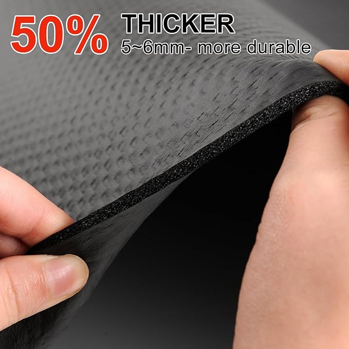 Treadmill Walking Pad Mat for Carpet Floors,32x84 Foldable Treadmill Mat for Hardwood Floors, Non-Slip Exercise Equipment Mat for Under Exercise Bike, Walking Pad & Elliptical, Noise Shock Absorption