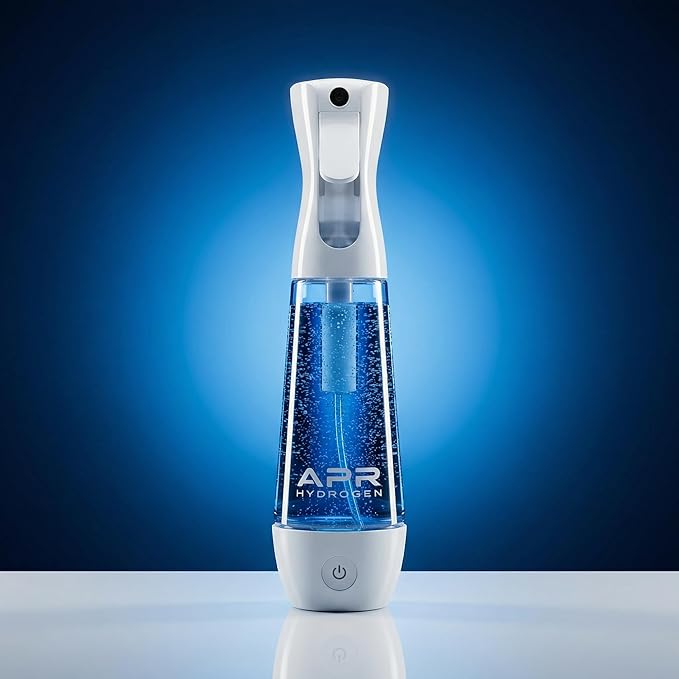 Nano Mist Spray Bottle for Face & Hair – Hydrogen Water Facial Mister, Portable Hydrating Skin Care Tool for Glowing Skin