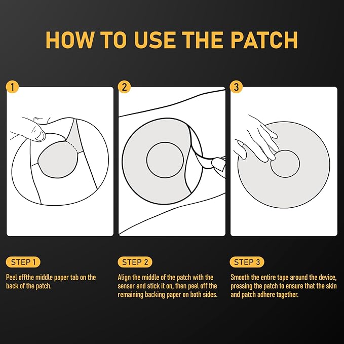 Dexcom G7 Over Patches Waterproof, 30PCS Cgm Sensor Patches Stelo Adhesive Patch G7 Overpatch Full Cover Without Hole, 10+ Days Long Stay, Sensor is Not Included (Clear)