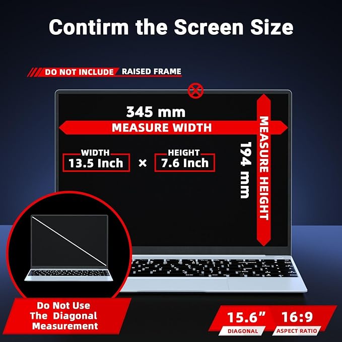 ZOEGAA 15.6 inch Privacy Screen,Magnetic 15.6 inch Privacy Screen for 16:9,factory has been focusing on the research and production and owns many international patents such as filtration membranes