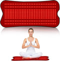 Red Light Therapy for Body, 31.5''× 14.2'' Eligible Red Light Therapy Pad, Dual Chip Grade 330 LEDs 660nm & 850nm Light Therapy Mat with Timer Remote Control
