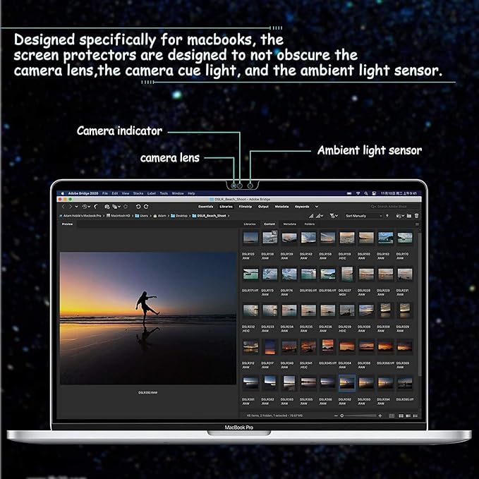 for MacBook Pro Screen Protector 15 inch Anti-Glare Anti-Blue Light Screen Protector Filter,Eye Protection Blue Light Blocking Filter Compatible MacBook Pro 15 inch 2019-2016 (A1707, A1990)-1Pack