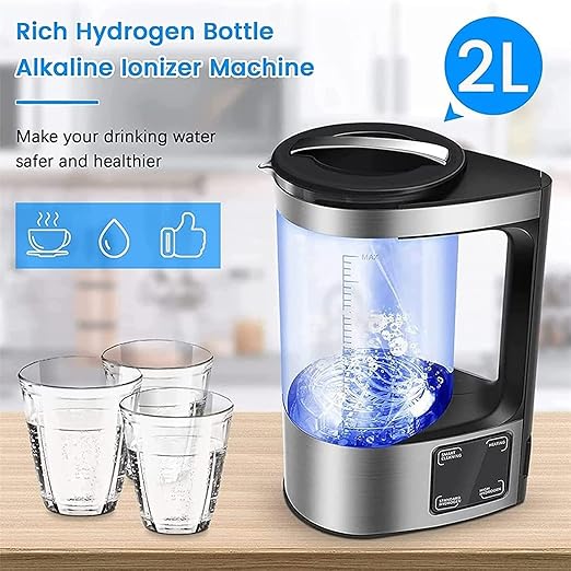 Hydrogen Water Generator, Hydrogen Water Kettle, Hydrogen Water Bottle Generator with SPE and PEM Technology, US Membrane Make Hydrogen Content up to 2000 PPB