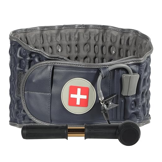 Decompression Back Belt,Lumbar Spine Support for Pain Relief,Lower Back Traction Device for Women and Men One Size Fits 29-49 inches Waist