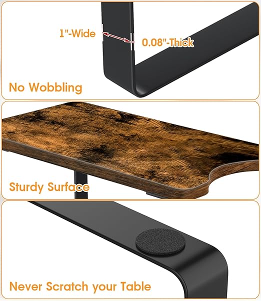 Water Filter Dispenser Stand Wood with Drip Tray - 7.5''W x 13.5''D x 7''H, Metal Stand Designed for Brita Filter, Compatible with Zero Water, PUR, Waterdrop etc -XS