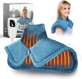 Heating Pad for Neck and Shoulders, Weighted Electric Neck Heating Pad for Back Pain Relief 6 Heat Settings 4 Timers Auto Off Birthday Christmas Gifts for Women Mom Men Dad