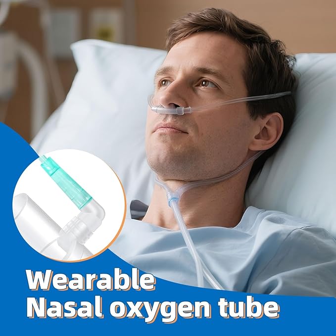 4 Pack CPAP Hose Adapter,CPAP Oxygen Enrichment Adapter,Universal Tube Connector for CPAP Tubing Hose,Oxygen Supplies