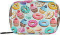 Pill Box Cake Print 7 Day Pill Case Travel Pill Organizer Bag with Zipper Portable Weekly Vitamin Medicine Supplement Holder Pouch Bag
