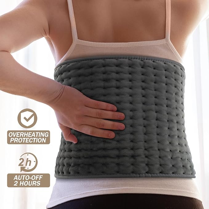 Heating Pad Christmas Gifts for Women, Mom, Men, Dad, Heat Pads for Back Pain Relief, Cramps, Neck, Shoulder,Waist,Abdomen, Gifts for Valentines Day, Mothers Day, Fathers Day, Machine Washable