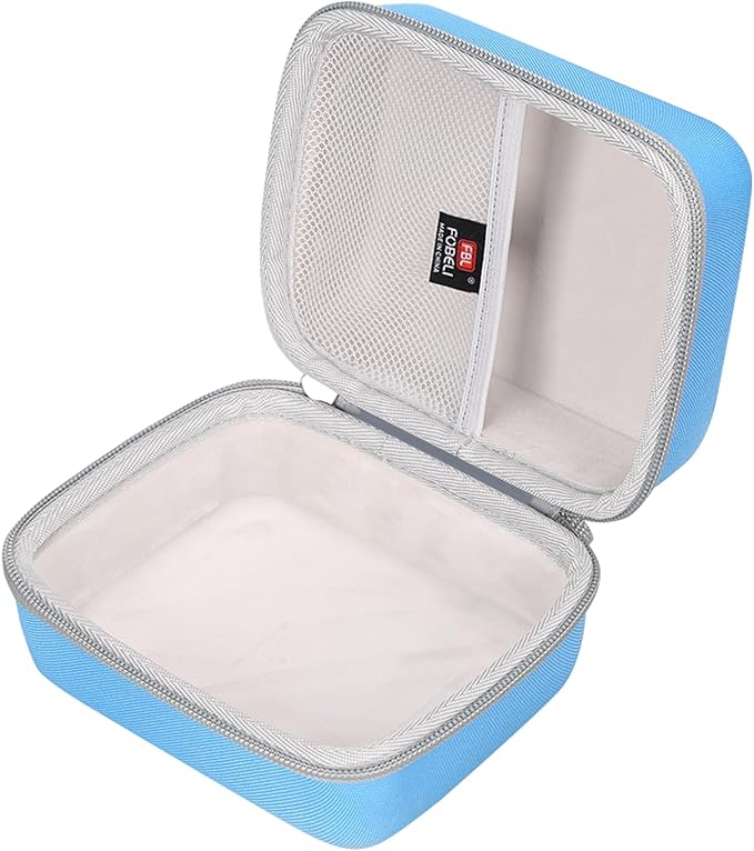 FBLFOBELI Carrying Case Compatible with Femometer/Invaxe/Alcedo/ALPHAGOMED Automatic Blood Pressure Monitor for Upper arm Adjustable BP Cuff, Hard Protective Storage Bag (Case Only)